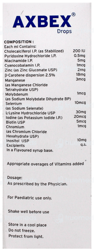 Axbex Oral Drops 15Ml